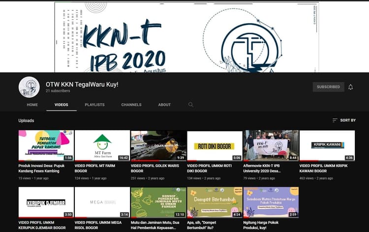 KKN Tegalwaru Video Project